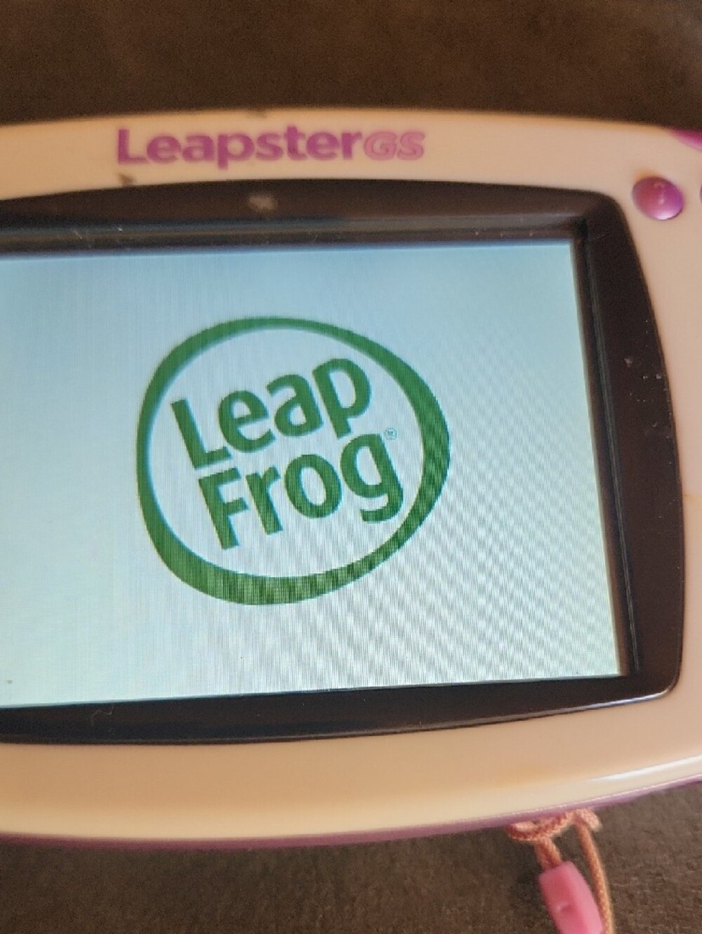 LeapFrog Leapster GS Handheld Learning Game Console - Pink & White With Tangled - Picture 3 of 9